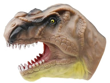 Marionetta alligatore, pupazzo a mano dinosauro,Marionette di squalo animale realistico del fumetto | Giocattoli da bagno in spiaggia e piscina, giocattolo a mano in morbida con fig