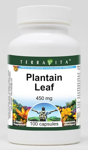 Plantain Leaf - 450 mg (100 Capsules, ZIN: 511392)