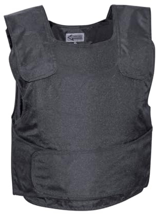 Commando Industries Stichschutzweste mit Metalleinlage (Schwarz/L)