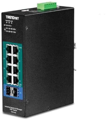 Trendnet switch Gestionado L2 Gigabit Ethernet (10/100/1000) Energía sobre Ethernet (PoE) Negro