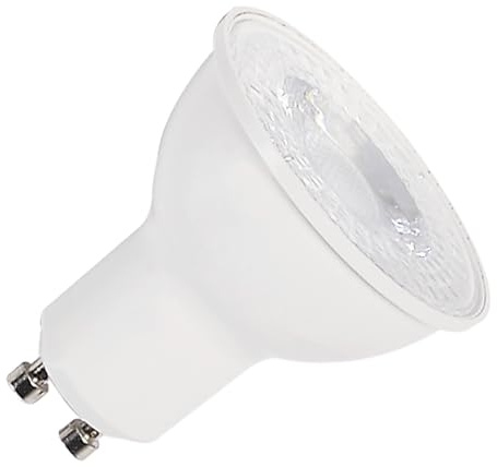 SLV LED belysningsmedel QPAR51 4000K/lampa, lampa, LED/GU10 4000 k 6 W 460 lm vit polykarbonat (PC) dimbar