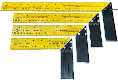 Zimmermannswinkel Schreinerwinkel Messwinkel Anschlagwinkel Tischler Winkel Klein 16cm