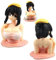Waldspring Kanako Chest Shaking Ornaments 2Pcs, Wackelfigur, 2Pcs Anime Figur Model, Collection Theme Anime Model Cartoon Charakter Statue Actionfiguren Sammlung für Desktop Dekoration