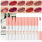 TITIMORE 10 Farben Mattes Lippenstift Lana Del Rey Lipstick Langanhaltendes Lipgloss Zigarette Lippenstift Set Rauchetui Design Feuchtigkeitscrem Antihaft Tasse Nicht Verblassen Lipstick Makeup