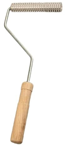 Folpus Herramienta de Rodillo para Laminar de Fibra de Vidrio, Herramienta de Rodillo de Fibra de Vidrio con Cabeza de Metal, Rodillo de Cojín de Aire para L, rodillo 20x150mm