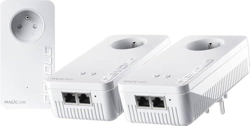 Devolo Magic 2 WiFi 6 Next Powerline WLAN Multiroom Starter Kit 07195 Powerline, WLAN 2400MBit/s