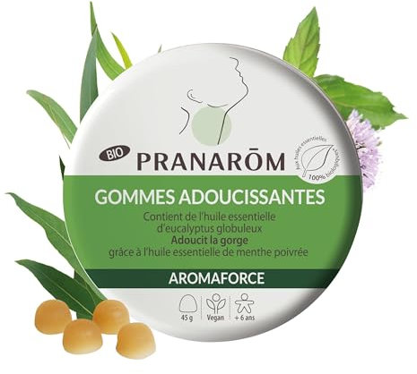 Pranarôm Aromaforce Organic Softening Gums 45g
