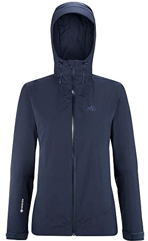 Millet - Grands Montets II GTX JKT W - Femme - Membrane Gore-Tex Imperméable - Randonnée, Trekking, Lifestyle - Bleu (Saphir)-S