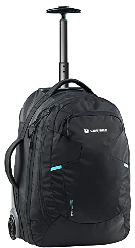 Caribee Stratos 42L Hybrid Wheel Aboard laptop Trolley/Backpack, 54x36x30cm (21x14x12inch) lightweight
