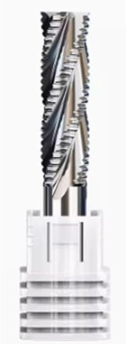 1 pz 4 Flauti In Metallo Duro Sgrossatura Fresa 6mm-30mm Lavorazione Del Legno Sbozzare CNC Sgrossatura Punta A Spirale fresa for metallo (Size : 6 * 6 * 15 * 60)