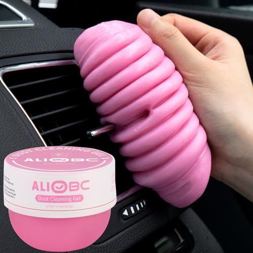 ALIOBC 250g Gel Detergente per Auto, Kit di Pulizia Auto Gel, per Presa d'Aria Automatica, Detergente per Tastiere e Fotocamere