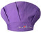 Gorra unisex de color liso para cocina, catering, resistente al aceite, gorro de cocinero, gorro bouffant, gorro para adolescentes y niñas, morado, Talla única