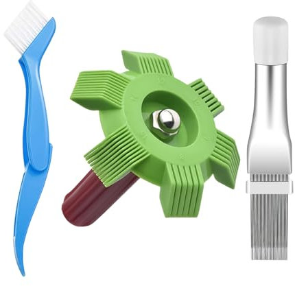 Redresse-Ailettes pour Radiateur - Peigne Redresseur pour Climatisation | Outil De Réparation pour Radiateur, Évaporateur, Accessoires Maison pour Usage Intérieur, Extérieur Et Atelier