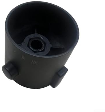DAZZLEEX Duschtemperaturregleringshandtag par, krom ABS termostatknoppar med vit indikator, passar för badkar och duschkranar, inkluderar kvarhållande sköljning