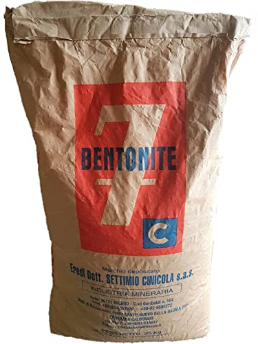 YAOFANG BENTONITE Super Ventilata Uso Agricolo Sacco da 25 kg consentita in Agricoltura Biologica