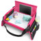 INFIVITA Knietablett Reisetisch-Tablett für Kinder Play with Löschbar Zeichenbrett & 6 Colored Pencils für Spiel und Esstisch Spieltisch Autositz Tisch für Buggys,Kinderwagen,Auto,Flugzeug,Bahn