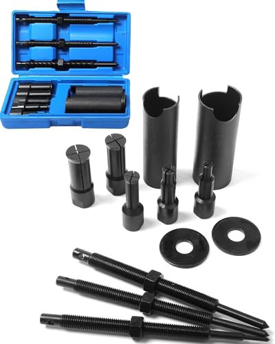 XSTARYE Estrattore per Cuscinetti Interni Set Bicicletta con Custodie Soffiate Estrattori per Cuscinetti con 5 Pinze(9-23 mm) per Cuscinetti Biciclette, Cuscinetti ad Aghi, Cuscinetti Ingranaggi