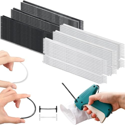 Rtxbvg Fasteners Kit for Microlabeling Gun Refills for Labeling Gun 0.13 Inch Fine Labeling Barb 0.18 Inch 0.21 Inch for Gun Labeler Stitches