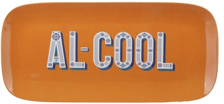 Foglio di servizio ad angolo retto CM37,5 x 17,5 MELAMINA MAIOLICA ARANCIONE