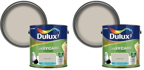 Dulux Easycare Kitchen Matt Emulsion Paint - Knotted Twine - 2.5L (Pack of 2)