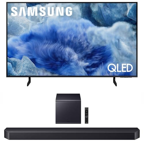 Samsung QN50Q8FAAFXZA 50 Inch Class QLED Q8F 4K Vision AI Smart TV with a HW-Q900F Q Series Soundbar 7.1.2 Ch Subwoofer (2025)