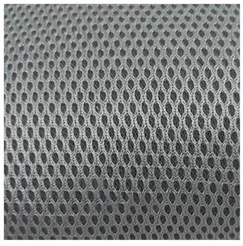 140 x 50 cm högtalarnät, dammtätt skydd med högt luftflöde och akustisk grill för stereohögtalarsystem, skyddande ersättningstyg (mörkgrå)