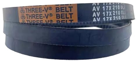 Raw Edge Cogged V Belt Type AV 17X Drive Rubber Toothed Conveyor Belts Transport Strap 1475mm-3400mm(Li 1775mm)
