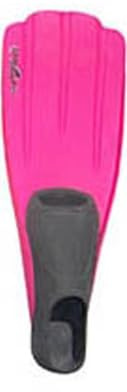 Full Foot Light Weight Snorkeling Fins Snorkel Fin Mens Womens Kids Childrens Snorkel Gear Equipment Swim Swimming Authorized Dealer Full Warranty, Pink, 5-7 Men, 6-8 Woman