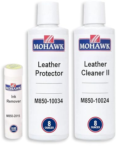 Mohawk Leather Care Kit, Includes Cleaner II (M850-10024), Leather Protector (M850-10034), Ink Remover (M850-2015)