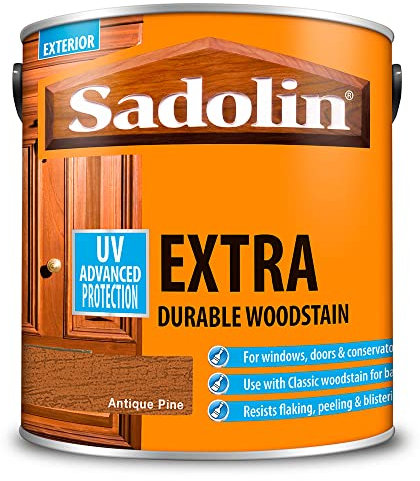 Sadolin 2.5 Litre Extra Durable Woodstain Antique Pine