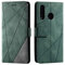 SONWO Case for Huawei P30 Lite Case, Premium Leather Flip Wallet Case Magnetic Closure Card Slots Kickstand Phone Case for Huawei P30 Lite, Green