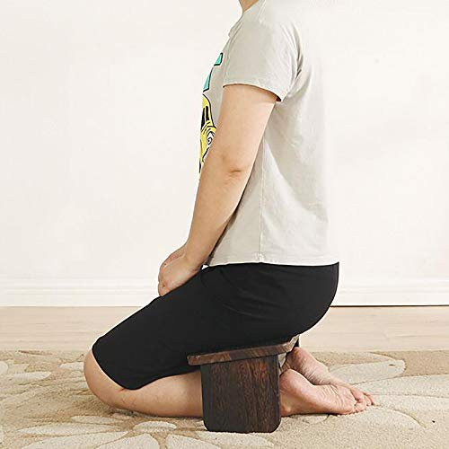 Yclty Meditationsbank 45 X 20 cm Klappbarer und Ergonomischer Meditationshocker, Stabile Gebetsbank, Bequem Zum Knien Oder Sitzen, Perfekt für Tiefere und Längere Meditation