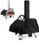 Fenghome Pizza Oven Cover for Ooni Karu 16, Waterproof Oxford Fabric 420D Pizza Oven Carrying Bag Pizza Oven Accessories-Black (83 x 52 x 34 cm)
