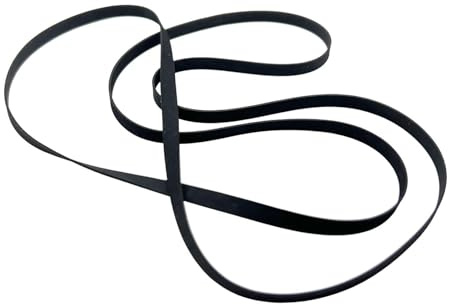perfeclan Reemplazo de correa de tocadiscos, caucho resistente para correa de transmisión de tocadiscos, Diámetro 190 Mm X