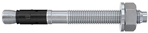 fischer Bolzenanker FAZ II 10/50 gvz, Schwerlastanker mit hoher Tragfähigkeit, Ankerbolzen für Befestigungen schwerer Lasten und Stahlkonstruktionen, Seismik- & ETA-Zulassung