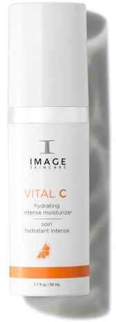 IMAGE Skincare, VITAL C Hydrating Intense Moisturizer, Lightweight Face Lotion with Hyaluronic Acid and Shea Butter, for Dry Skin, 1.7 fl oz.