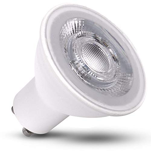 max K O M F O R T 10x GU10 LED Leuchtmittel 5 Watt 10er SET neutralweiß 350 Lumen Lampe Glühbirne MR16 Ersatz Halogenlampe