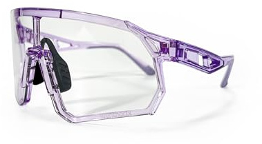 Wynthorix VeilGlam - Occhiali da pickleball trasparenti da donna, protezione UV, ANSI Z87.1, antinebbia, graffi, tennis, squash, racquetball