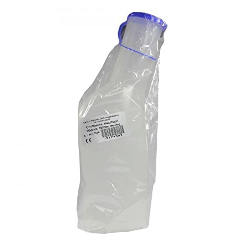 Urinflasche für Männer milchig 1000ml, 1 St