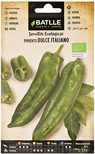 Semillas Batlle Peperone Dolce Italiano, Ecologico
