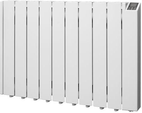 Adam Alba Oil-Filled 1500W Electric Radiator in White