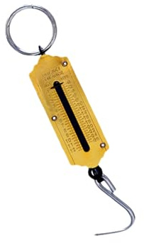 Holibanna 150kg Bilancia Meccanica Portatile Con Gancio Per Verdure Strumento Di Pesatura Verticale Con Design Ergonomico Per Uso Domestico e Outdoor