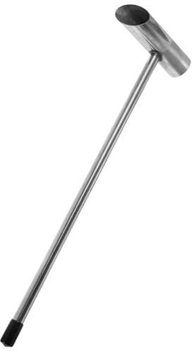 Toyvian Cuchara de Acero Inoxidable para Azúcar y Dulces Accesorio Multiuso para Máquina de Algodón de Azúcar Mango Fácil de Limpiar Herramienta Práctica para Repostería Color Aleatorio