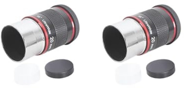2 set of Telescopes Eyepiece 68 Degree Sturdy Parts for Professional Astronomy Lovers 20mm