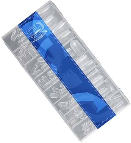 Confezione da 150 sagome precise per extension per unghie, per gel, polacco, polimerizzazione rapida, materiali ABS, uso professionale, per estensione rapida per gel