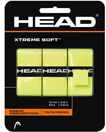 HEAD Xtreme Soft 3 Overgrip In Gelb