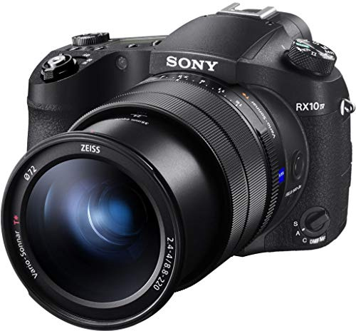 Sony DSCRX10M3 4K Premium Digital Bridge Camera with a 24-600 mm F2.4-4 Zeiss Vario-Sonar T* Lens (20.1 MP, 25x Zoom) - Black