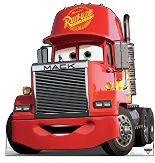 Cardboard People Mack Life Size Cardboard Cutout Standup - Disney Pixar's Cars 3 (2017 Film)