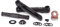 Wethepeople Logic BMX Kurbel + Mid BB | schwarz | 175mm