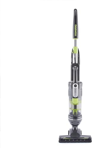 Daewoo Tornado Upright Vacuum, Powerful 600W, 7M Cord, Cyclonic Suction, Upright And Handheld, Washable Filter, Large 0.5L Dusk Tank, Crevice, Upholstery, Stair Foot Accessories Included